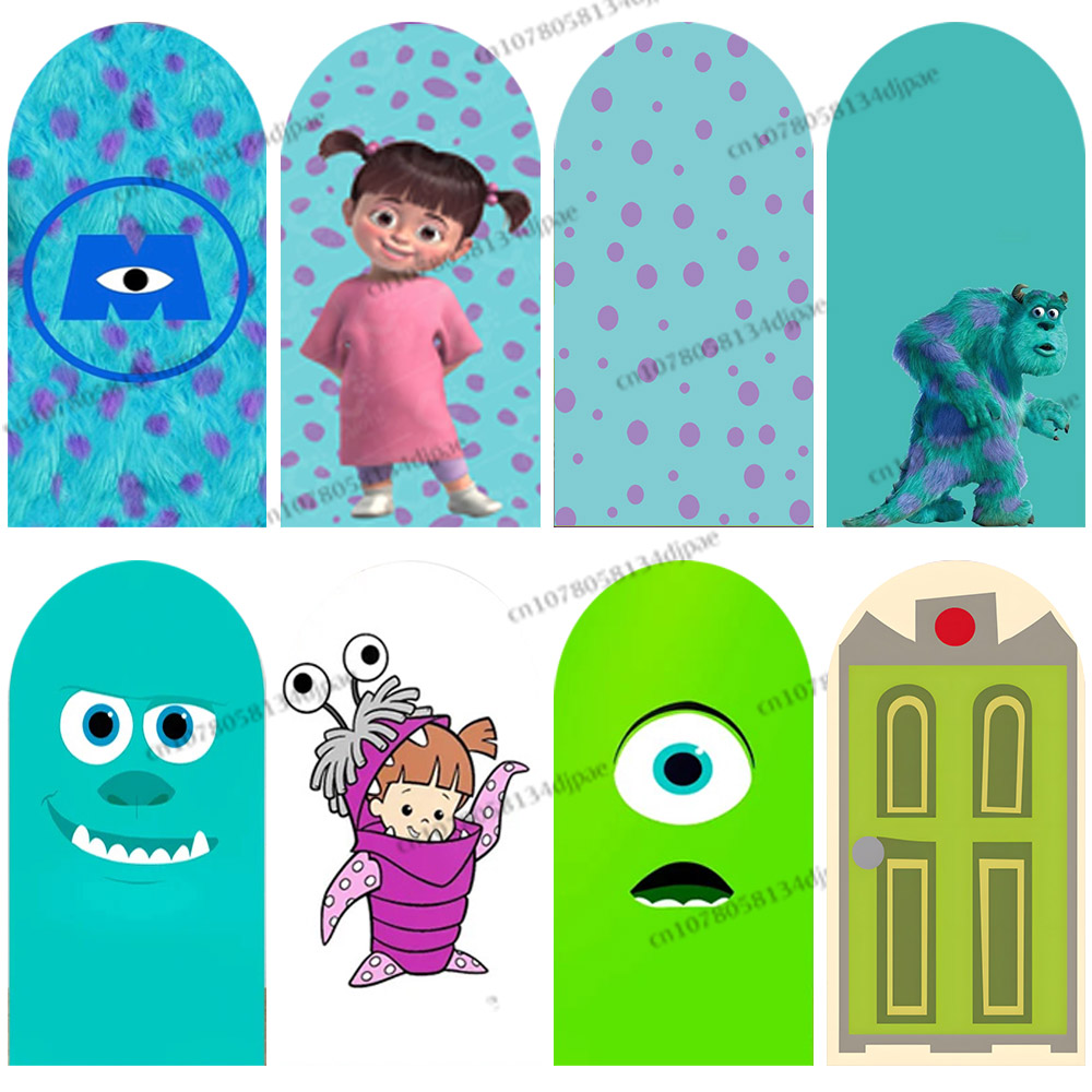 Photography University - Łuk Tło Monster Inc Boo Urodziny