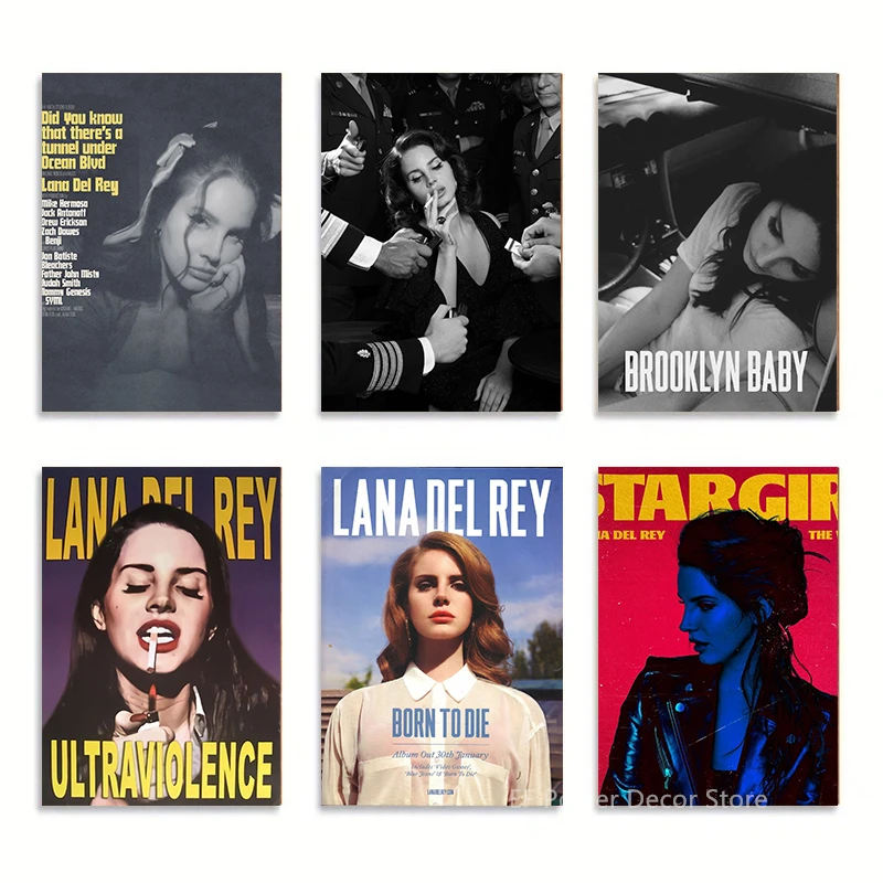 Photography Design - Lizzy Grant Lana Del Rey Plakat
