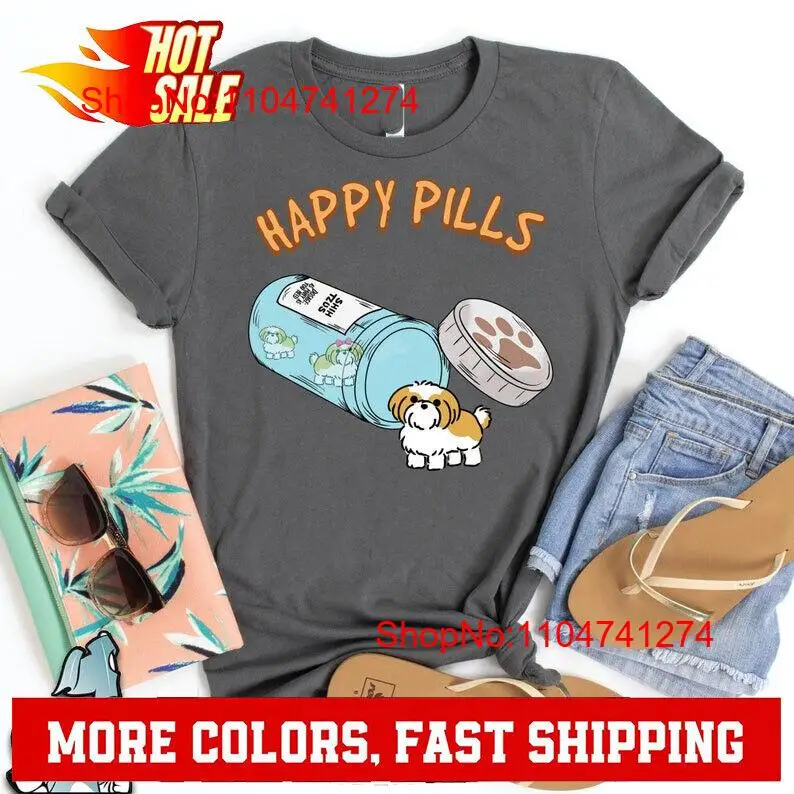 Photography Logo - Koszulka Shih Tzu Happy Pills Pies