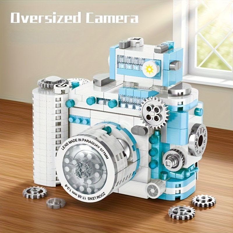 Photography Journalism - DIY Retro Model Aparatu z Klocków