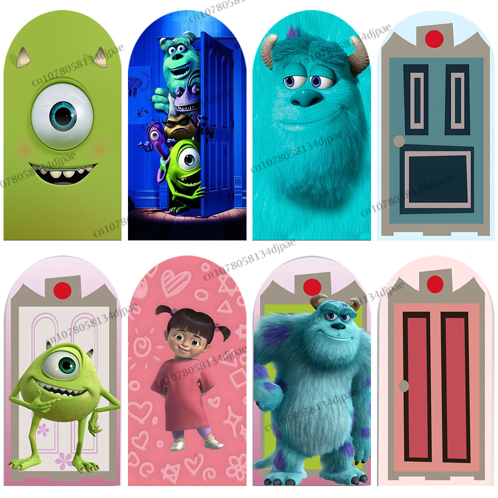 Photography University - Monsters University Arch Backdrop Children Boo