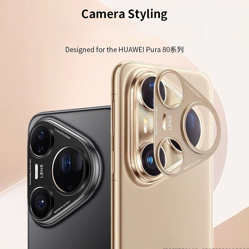 Photography Kit Huawei Pura 80 Ultra - Metalowa osłona aparatu ze stopu aluminium