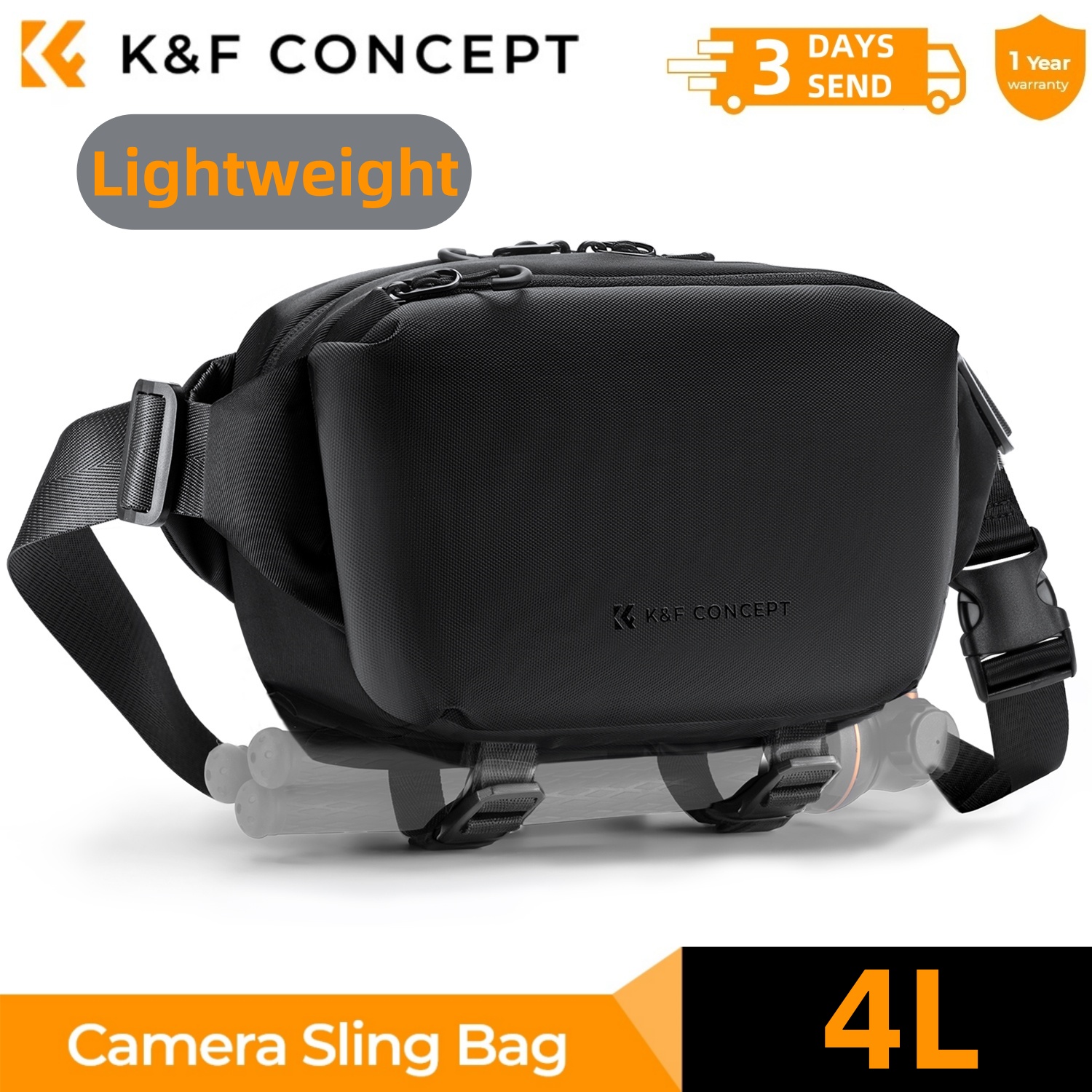 Photography Journalism - Torba na aparat K&F CONCEPT 4L,
