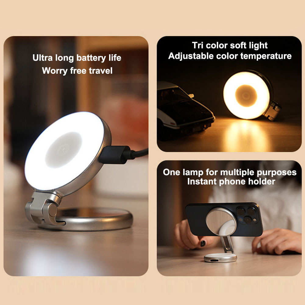 Photography Videos Free - Magnetyczna lampa do selfie 3 w