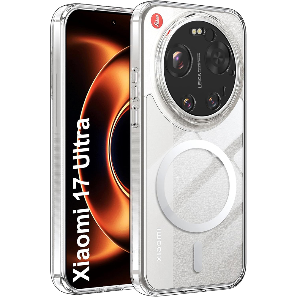 Photography Xiaomi 17 Ultra - Etui z twardego plastiku, przezroczyste, odporne