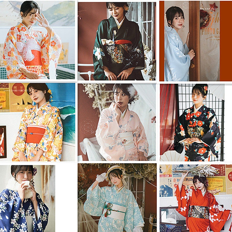 Photography Young - Tradycyjny japoński styl kimono, strój do