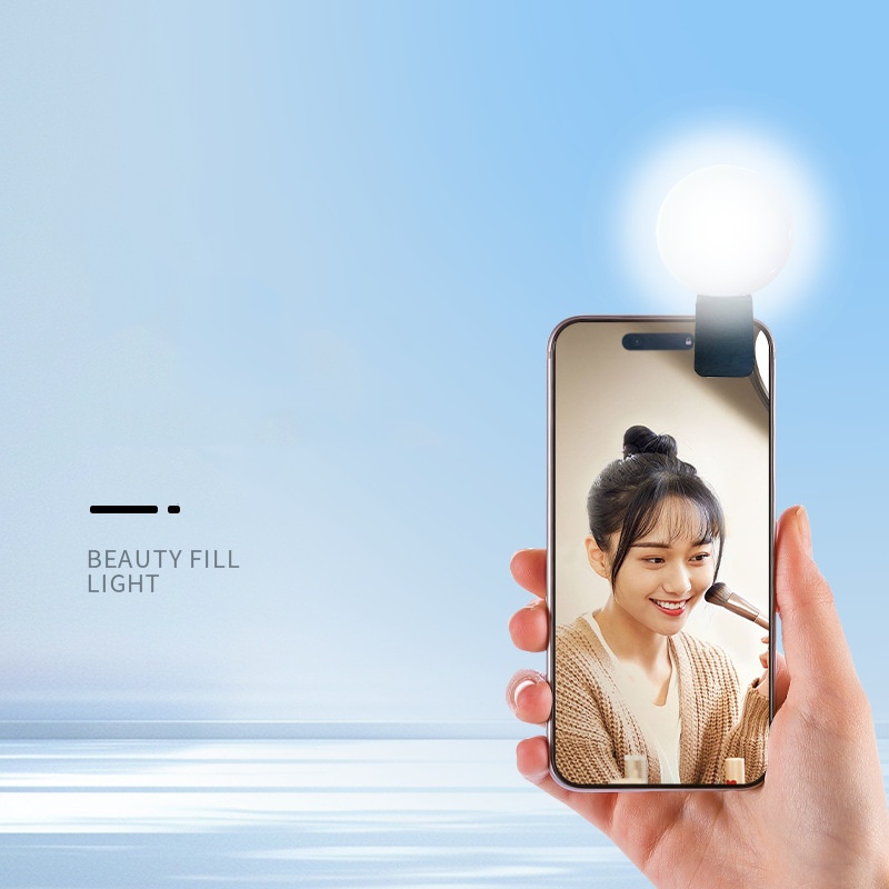 Mini Okrągła Lampa Selfie LED, – Photography Videos Free recenzja i cena