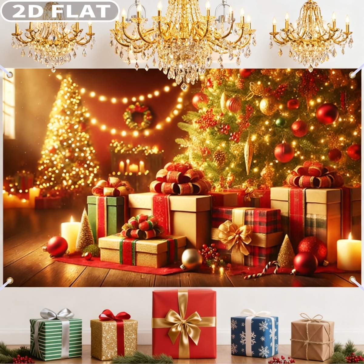 1 szt. Duży baner świąteczny z – Photography Background recenzja i cena