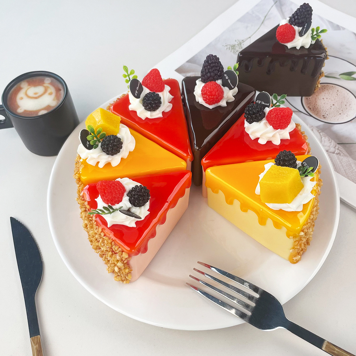 Sztuczny tort urodzinowy, symu – Photography Triangle recenzja i cena
