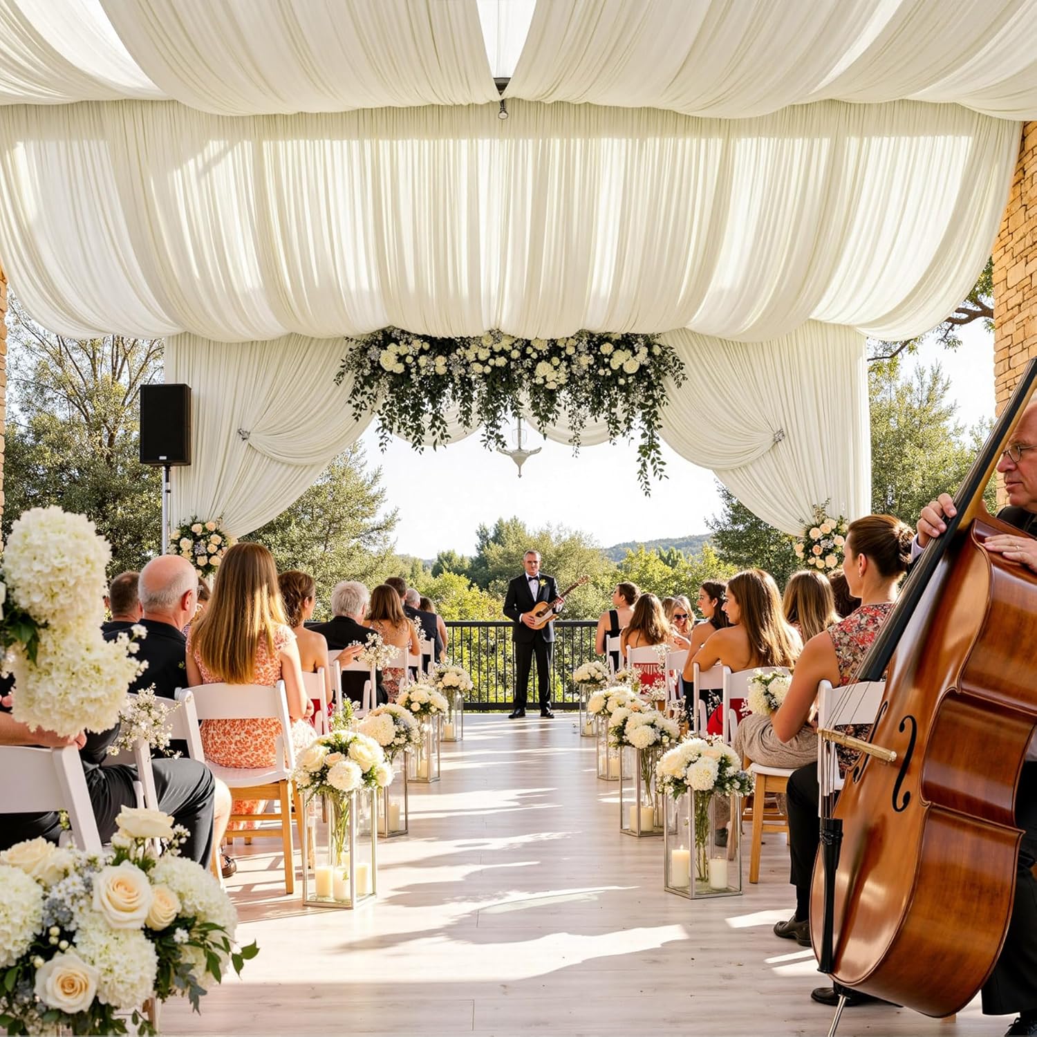 Białe tło z zasłonami na przyj – Photography Background recenzja i cena