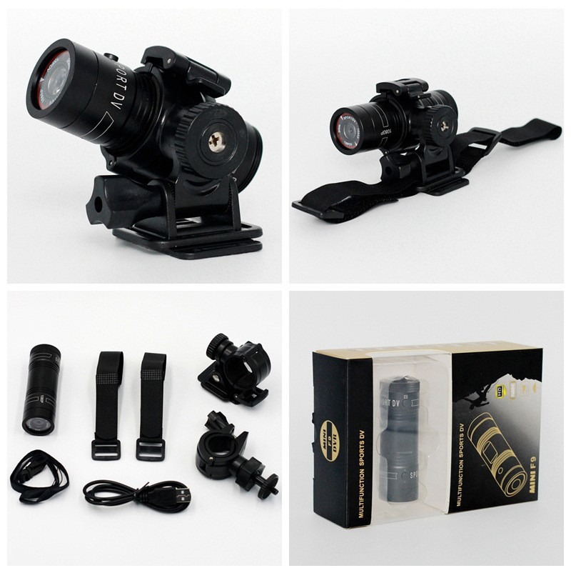Kamera sportowa F9/1080P High  – Photography High Angle recenzja i cena