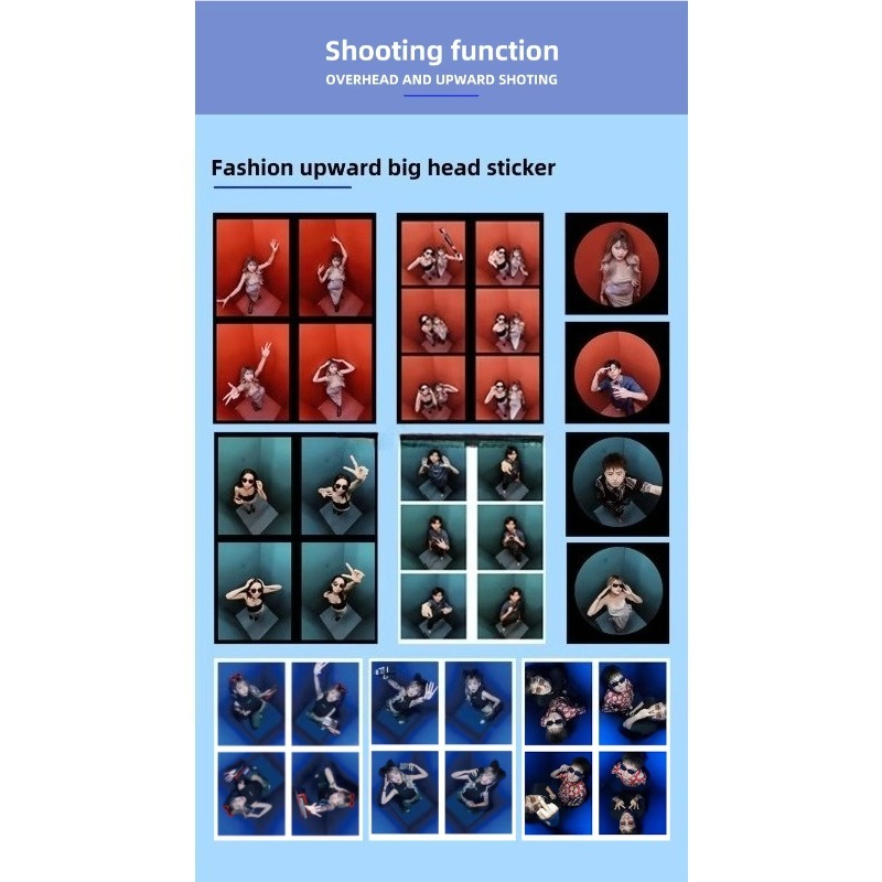 Dostosowywana fotobudka do sel – Photography High Angle recenzja i cena
