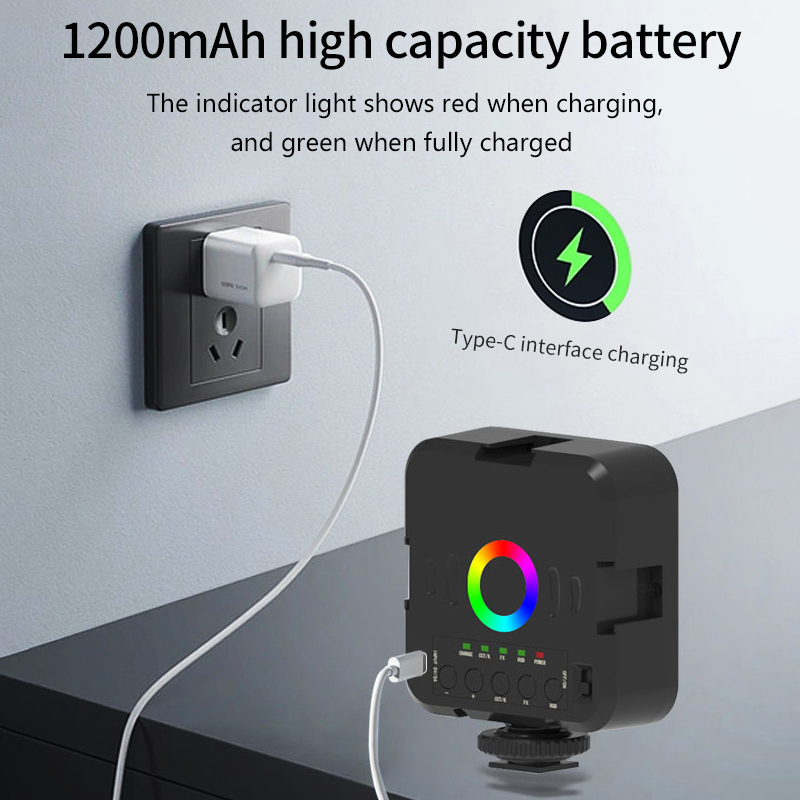 Przenośna mini lampa wideo RGB – Photography Videos Free recenzja i cena