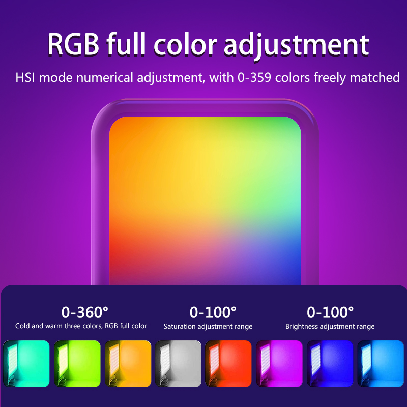 Przenośna mini lampa wideo RGB – Photography Videos Free recenzja i cena